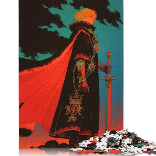 Knight Pt. 6 Puzzle, schwierige Herausforderung, 100% recycelter Karton, Puzzle für Kinder und Erwachsene ab 12 Jahren, 1000 Teile (75 x 50 cm) von QBIREX