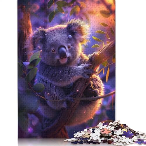Koala Puzzle 1000-teilige Schwer Puzzle Spielzeug Lernspiel Impossible Herausforderungsspielzeug Für Erwachsene Und Kinder Ab 12 Jahren 1500pcs (85x57cm) von QBIREX