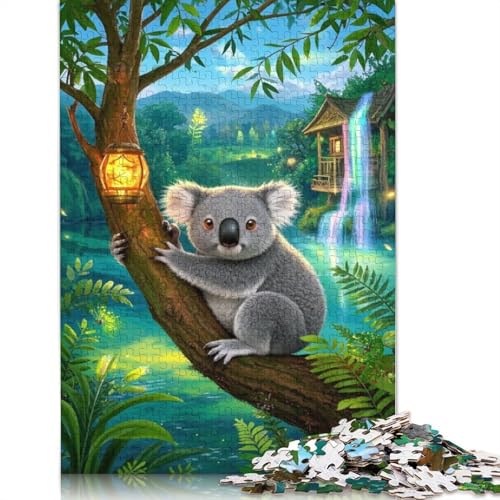 Koala Puzzles 1000 Teile Schwer Puzzle Spielzeug Lernspiel Impossible Herausforderungsspielzeug Für Erwachsene Und Kinder Ab 12 Jahren 1000pcs (75x50cm) von QBIREX