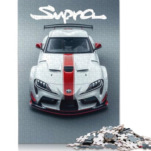 Kunst-Sportwagen-Puzzle, 100% recycelter Karton, 100% recycelter Karton, Puzzle für Jungen oder Mädchen, Geschenk, 1000 Teile (38 x 26 cm) von QBIREX