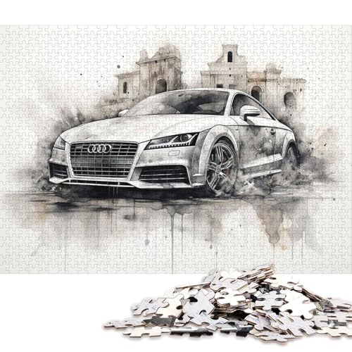 Kunst-Sportwagen-Puzzle, Familienspaß, rechteckiges Papierpuzzle für Jungen oder Mädchen, Kindertagsgeschenke, 70 x 50 cm, 1000 Teile Kunst-Sportwagen-Puzzle, Familienspaß, rechteckiges Papierpuzzle für Jungen oder Mädchen, Kindertagsgeschenke, 70 x 50 cm, 1000 Teile von QBIREX