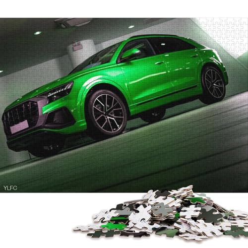 Kunst-Sportwagen-Puzzle, Lernspiele, Familienaktivitäten, Premium-Karton-Puzzle für Frauen und Männer, 70 x 50 cm, 1000 Teile von QBIREX