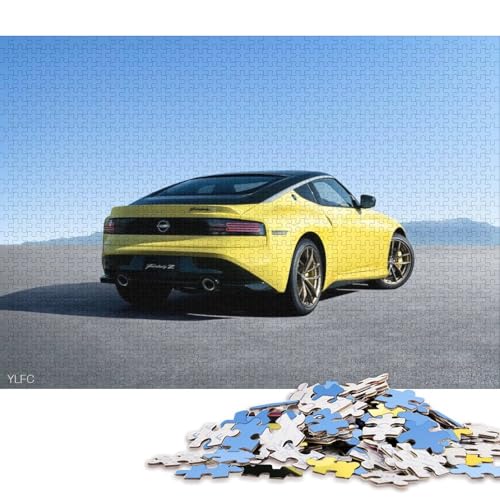 Kunst-Sportwagen-Puzzle, einzigartige Heimdekoration, 100% recycelter Karton, Puzzle für Erwachsene und Kinder, Tagesgeschenke, 70 x 50 cm, 1000 Teile Kunst-Sportwagen-Puzzle, einzigartige Heimdekoration, 100% recycelter Karton, Puzzle für Erwachsene und Kinder, Tagesgeschenke, 70 x 50 cm, 1000 Teile von QBIREX