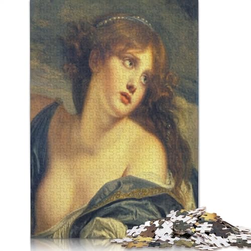 Lady Eyes Puzzles für Erwachsene und Jugendliche Holzpuzzles für Erwachsene und Jugendliche Nachhaltiges Puzzle für Erwachsene | Spiele 1500 Teile (85 x 57 cm) von QBIREX