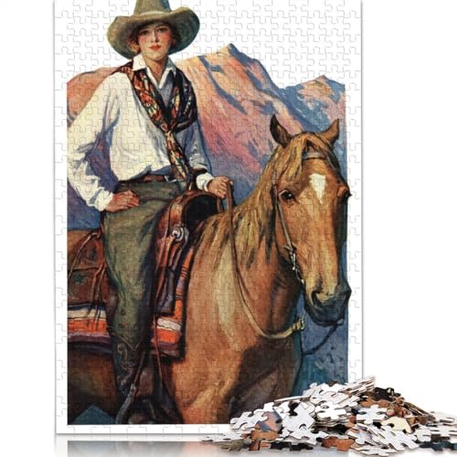 Lasy Puzzle mit 520 Teilen für Erwachsene, nachhaltiges Holzpuzzle | Spiele (52 x 38 cm) von QBIREX