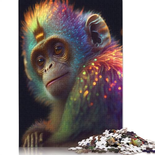 Looking at The Rainbow Puzzle, 520 Teile, für Erwachsene, Stressabbau-Puzzle, Geschenke für Erwachsene, für Frauen und Männer, 520 Teile (52 x 38 cm) von QBIREX