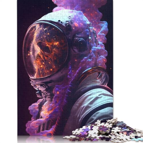 Lost In Imagination Puzzle DIY-Spiel, rechteckiges Papierpuzzle für Jungen oder Mädchen, Geburtstagsgeschenk, 1000 Teile (75 x 50 cm) von QBIREX
