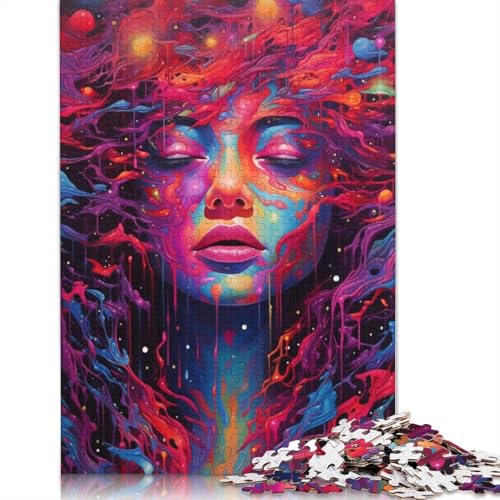 Mind Erase Puzzle, rechteckig, aus Pappe, 100% recyceltem Karton, Puzzle für Erwachsene und Kinder, 1000 Teile (75 x 50 cm) von QBIREX