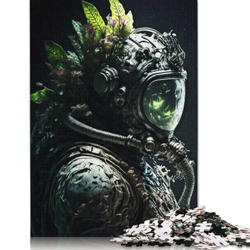 Natur-Astronauten-Puzzle für Erwachsene, Spielzeug, Lernspiel, schwierige Puzzles für Kinder ab 12 Jahren, 1500 Teile (85 x 57 cm) von QBIREX