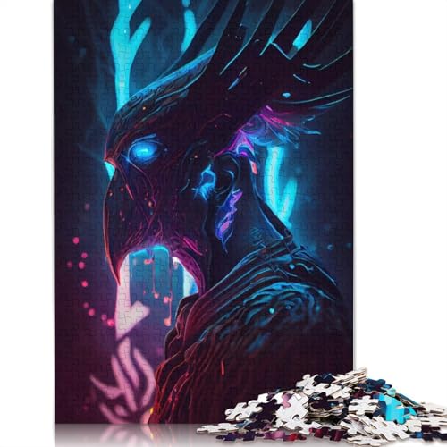 Nordisches Götterpuzzle, kreative Spiele, 100% recycelte Pappe, Puzzle für Erwachsene, 1000 Teile (26 x 38 cm) von QBIREX