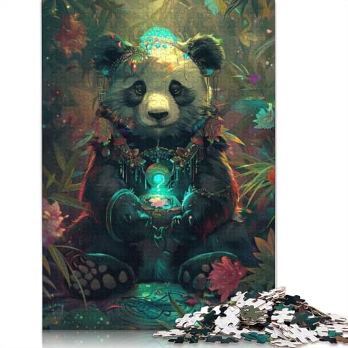 Panda Brewer Puzzles 1000 Teile Schwer Puzzle Spielzeug Lernspiel Impossible Herausforderung Spielzeug Für Erwachsene Und Kinder in Bewährter 1000pcs (75x50cm) von QBIREX