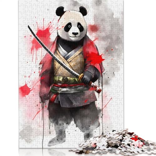 Panda-Puzzles für Erwachsene, Spielzeug, Lernspiel, schwierige Puzzles für Kinder ab 12 Jahren, 520 Teile (52 x 38 cm) von QBIREX