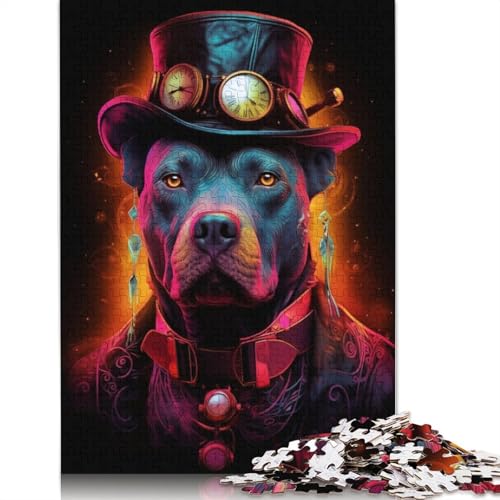 Paws and Pistons Puzzle-Spielzeug, Lernspiel, Premium-Karton-Puzzle für Erwachsene und Kinder, 1000 Teile (26 x 38 cm) von QBIREX
