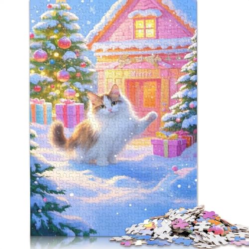 Persan Puzzle, Dekompressionsspielzeug, rechteckiges Papierpuzzle für Kinder und Erwachsene ab 12 Jahren, Geschenke, 1000 Teile (38 x 26 cm) von QBIREX