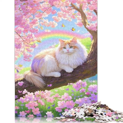 Persan Puzzle, Lernspiele, Familienaktivitäten, Premium-Puzzle aus Karton, für Frauen und Männer, Geschenk, 1000 Teile (38 x 26 cm) von QBIREX