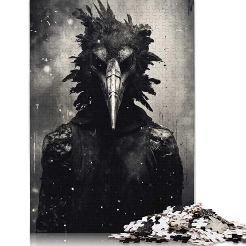 Pest-Ärzte-Mythen-Puzzle, anpassbare Bilder, 100% recycelter Karton, Puzzle für Kinder und Erwachsene ab 12 Jahren, einzigartiges Geschenk, 1000 Teile (75 x 50 cm) von QBIREX