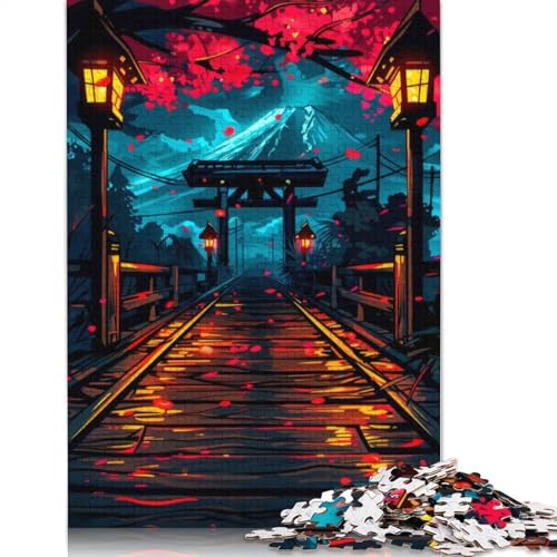 Pfad zur Gelassenheit, Puzzle aus 100% recycelter Pappe, für Jungen oder Mädchen, 1000 Teile (75 x 50 cm) von QBIREX