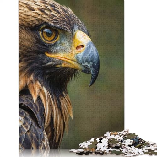 Puzzle „Golden Majesty“, 520 Teile, Puzzle für Erwachsene, Holzpuzzle & Alter 18 Jahre, Familienunterhaltungsspielzeug, 520 Teile (52 x 38 cm) von QBIREX