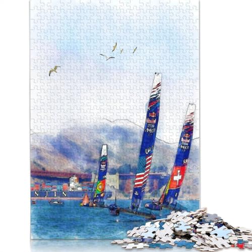 Puzzle "Joining The Race" für Erwachsene, Puzzle, Puzzles für Erwachsene, Lernspielzeug, 1500 Teile (85 x 57 cm), 1500 Teile von QBIREX