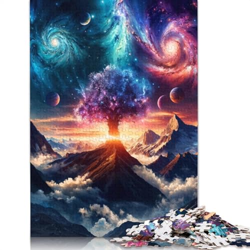Puzzle für Erwachsene, 1000 Teile, Intergalactic Nexus Puzzle, Interaktion mit Familienmitgliedern (75 x 50 cm) von QBIREX