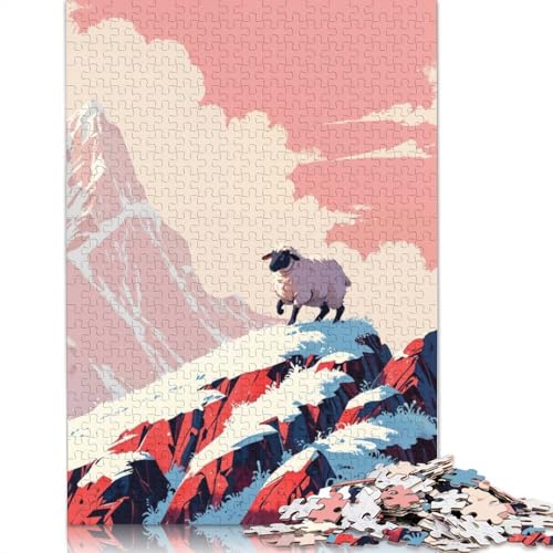 Puzzle für Erwachsene, Solitude Summit, 520-teiliges Puzzle, Holzpuzzle für Erwachsene und ab 18 Jahren, für Erwachsene, Puzzlegeschenke, 520 Teile (52 x 38 cm) von QBIREX