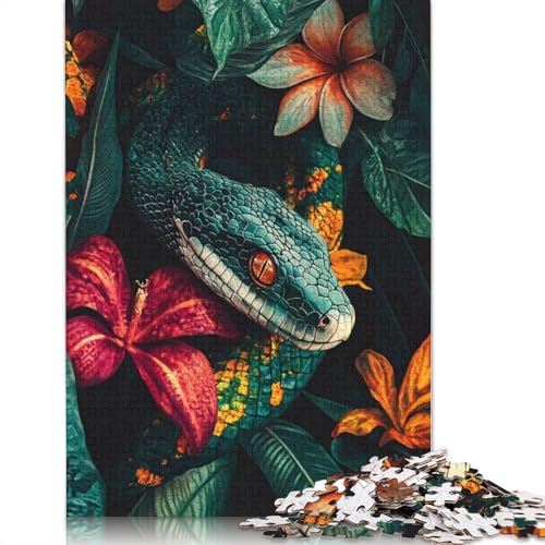 Puzzle für Erwachsene, Tier VIII 08, 1500-teiliges Holzpuzzle für Erwachsene ab 18 Jahren, Lernspielzeug, 1500 Teile (85 x 57 cm) von QBIREX