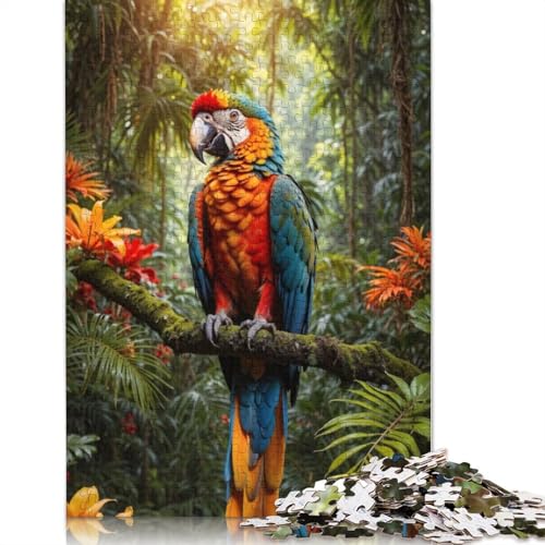 Puzzle für Erwachsene, lebendiges Baumkronen-Puzzle, 1000 Teile, Holzpuzzle für Erwachsene ab 18 Jahren, Spielzeug, Wanddekoration, 1000 Teile (75 x 50 cm) von QBIREX