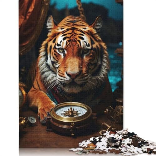 Puzzle für Erwachsene, magnetisch, Majesty, 1000 Teile, Holzpuzzle für Erwachsene ab 18 Jahren, tolle Geschenke zu Weihnachten, 1000 Teile (75 x 50 cm) von QBIREX