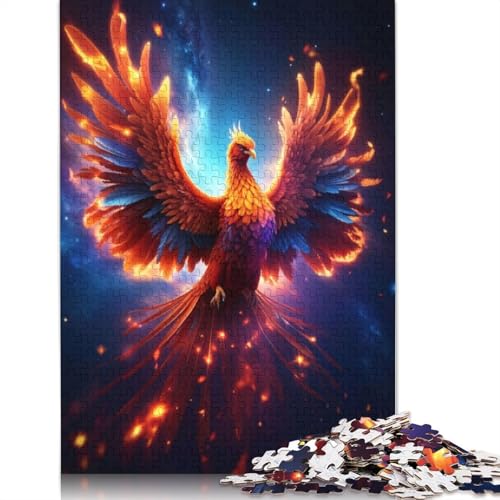 Puzzle für Erwachsene „Rising in Glory“, 1500-teiliges Puzzle, Holzpuzzle für Erwachsene und ab 18 Jahren, Familienaktivität, 1500 Teile (85 x 57 cm) von QBIREX