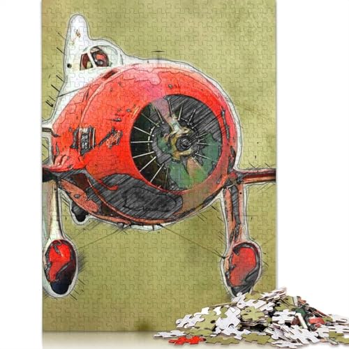 Puzzle für Erwachsene: Sichere Landung, Puzzle, Lernspiel, Spielzeug, 1500 Teile (85 x 57 cm) von QBIREX