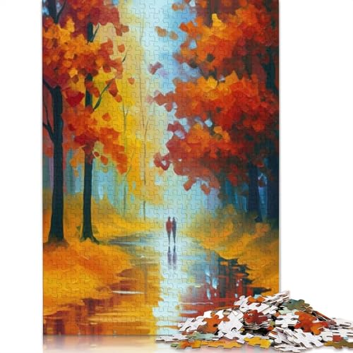 Puzzles 1500 Teile für Erwachsene, Herbstliebhaber, Weihnachtsgeschenke, Lernspiele zu Hause, DIY-Spielzeug, 1500 Teile (85 x 57 cm) von QBIREX
