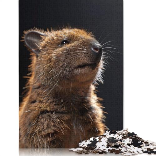 Quokka Puzzle 1000-teilige Schwer Puzzle Spielzeug Lernspiel Impossible Herausforderungsspielzeug Für Erwachsene Und Kinder Ab 12 Jahren 520pcs (52x38cm) von QBIREX