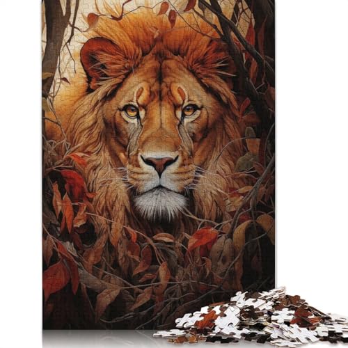 Regal Stare Puzzle, DIY-Spiel, rechteckiges Papierpuzzle für Jungen oder Mädchen, Geburtstagsgeschenk, 1000 Teile (26 x 38 cm) von QBIREX