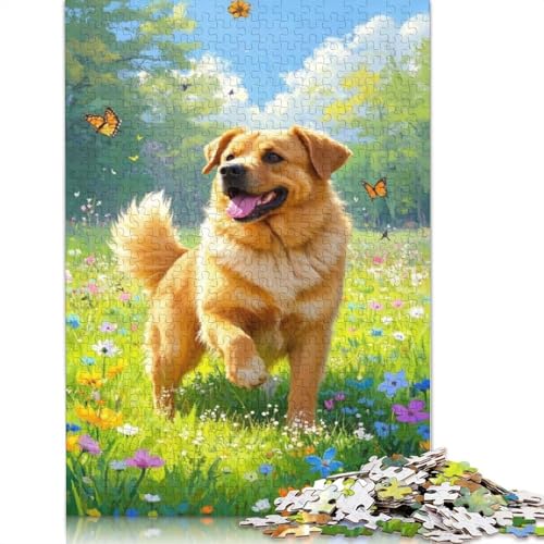 Rottweiler Puzzle 1000 Teile Schwer Puzzle Spielzeug Lernspiel Impossible Herausforderungsspielzeug Für Erwachsene Kinder 1000pcs (75x50cm) von QBIREX