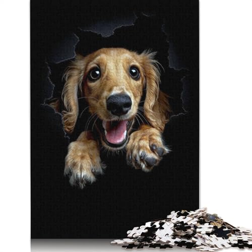 Saluki Puzzles 520 Teile Schwer Puzzle Spielzeug Lernspiel Impossible Herausforderung Spielzeug Für Erwachsene Kinder 520pcs (52x38cm) von QBIREX