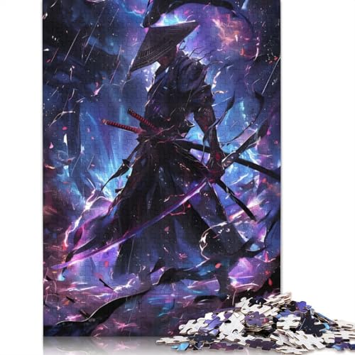 Samurai Harmony Universe 520 Puzzles für Erwachsene, entspannendes Herausforderungsspielzeug, schwierige Puzzles für Kinder ab 12 Jahren, 520 Teile (52 x 38 cm) von QBIREX