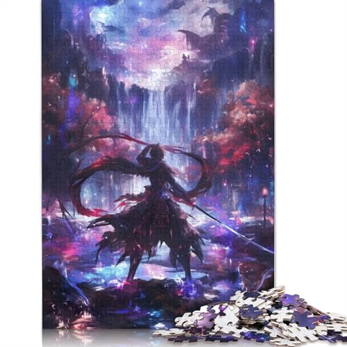 Samurai of The World Puzzle für Erwachsene, Entspannungs-Herausforderungsspielzeug, Puzzles für Erwachsene für Frauen, für Kinder ab 12 Jahren, 520 Teile (52 x 38 cm) von QBIREX