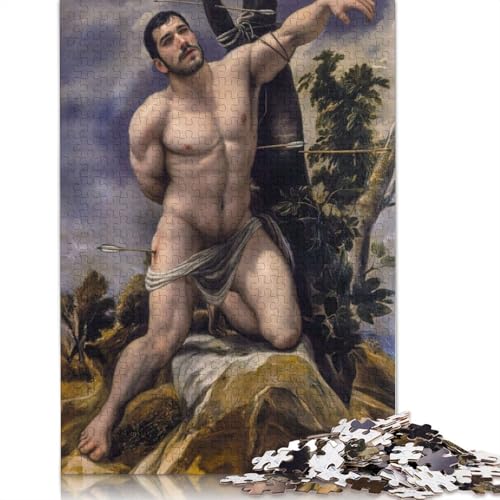 Sebastian Puzzles für Erwachsene, 520 Teile, Holzpuzzles für Teenager, Geschenke, Lernspiel für Erwachsene Teenager, 520 Stück (52 x 38 cm) von QBIREX