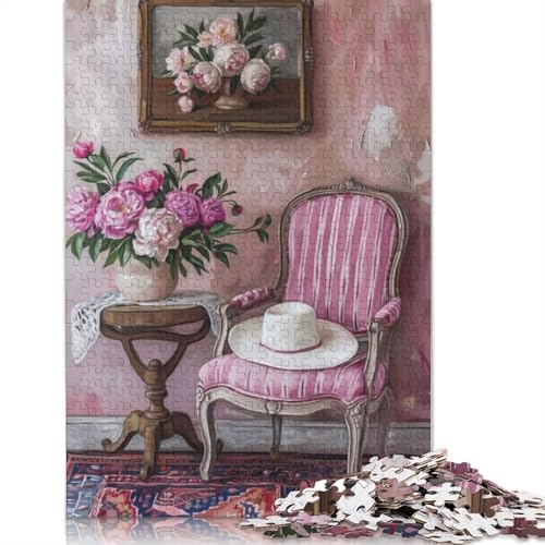 Serene Home Decor Puzzles 1000 Teile Schwer Puzzle Spielzeug Lernspiel Impossible Herausforderungsspielzeug Für Erwachsene Kinder 1000pcs (75x50cm) von QBIREX