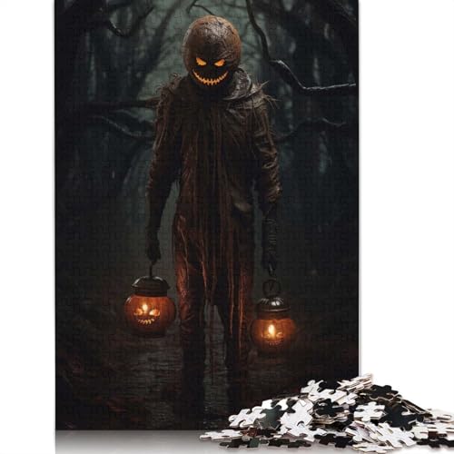 Silent Watcher Puzzle, rechteckige Pappe, 100% recycelte Pappe, Puzzle für Erwachsene und Kinder, 1000 Teile (75 x 50 cm) von QBIREX