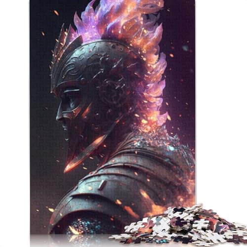 Spartan of The Future Puzzle, herausfordernd und knifflig, 100% recycelter Karton, Puzzle für Erwachsene, Geburtstagsgeschenk für Teenager, 1000 Teile (26 x 38 cm) von QBIREX