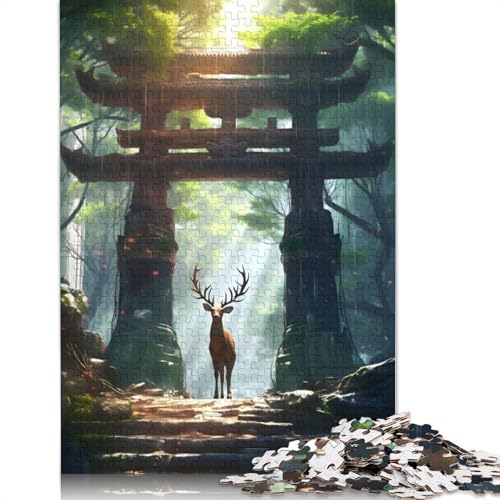 Spirit of The Forest 1000-teiliges Puzzle, interessanter Stressabbau, Beste Puzzles für Kinder ab 12 Jahren, 1000 Teile (75 x 50 cm) von QBIREX