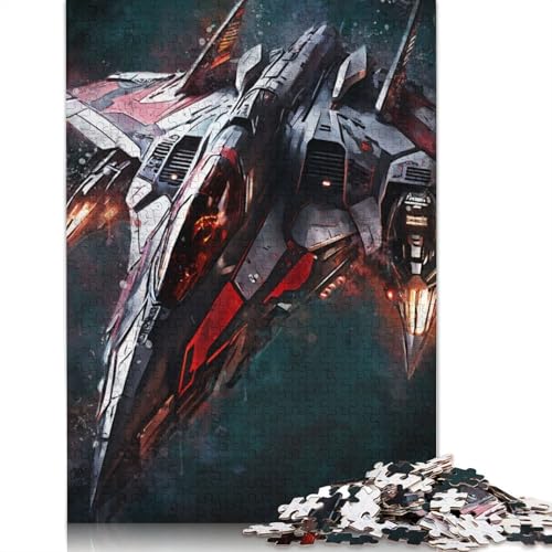 Splatter Jet Puzzle für Erwachsene, Lernspiel, Puzzle-Geschenke für Kinder ab 12 Jahren, 520 Teile (52 x 38 cm) von QBIREX
