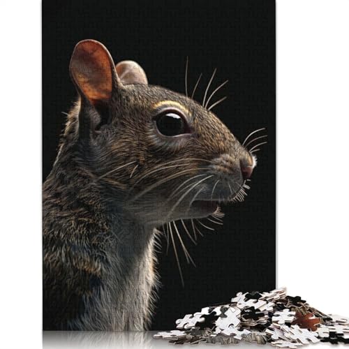 Squirrel Puzzles 520 Teile Schwer Puzzle Spielzeug Lernspiel Impossible Herausforderungsspielzeug Für Erwachsene Und Kinder Ab 14 Jahren 520pcs (52x38cm) von QBIREX