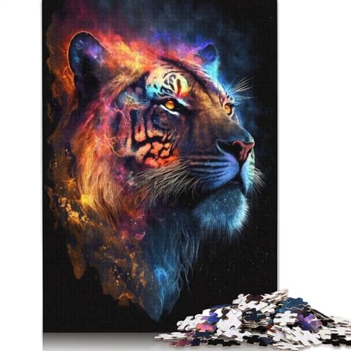 Star Tiger Puzzles für Erwachsene ab 18 Jahren, Lernspiele, Puzzle für Erwachsene und Kinder, 520 Teile (52 x 38 cm) von QBIREX