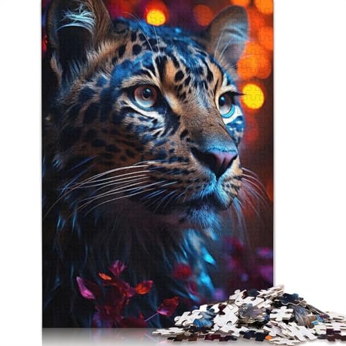 Stellar Safari Puzzle, einzigartige Heimdekoration, 100% recycelter Karton, Puzzle für Jungen oder Mädchen, 1000 Teile (75 x 50 cm) von QBIREX