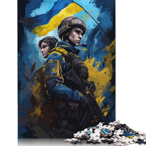 Stronger Puzzle, anspruchsvolle Familienspiele, 100% recycelter Karton, Puzzle für Erwachsene und Kinder, Geburtstagsgeschenk, 1000 Teile (75 x 50 cm) von QBIREX