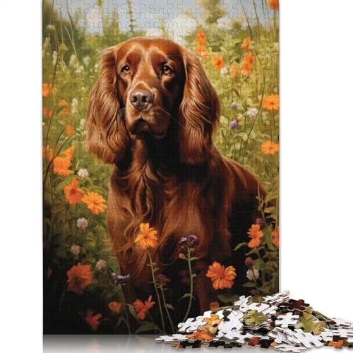 Sussex Spaniel Puzzles 1000 Teile Schwer Puzzle Spielzeug Lernspiel Impossible Herausforderung Spielzeug Für Erwachsene Kinder 1000pcs (75x50cm) von QBIREX