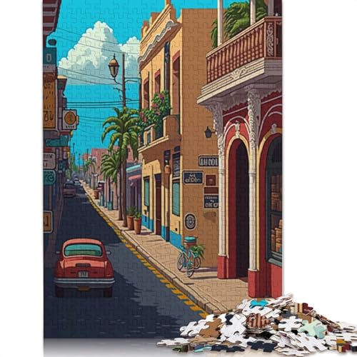 Tampico Pixel Art Puzzle 1000-teilige Schwer Puzzle Spielzeug Lernspiel Impossible Herausforderung Spielzeug Für Erwachsene Und Kinder Ab 14 Jahren 1000pcs (75x50cm) von QBIREX