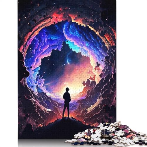 The Universe Paint Puzzle für Erwachsene, 520 Teile, DIY-Spiel, Puzzles für Erwachsene für Frauen, für Erwachsene Kinder, 520 Stück (52 x 38 cm) von QBIREX